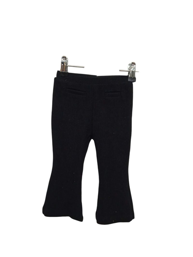 PANTALON ALG RAYADO OXFORD NEGRO ZARA 12-18 M FRZ