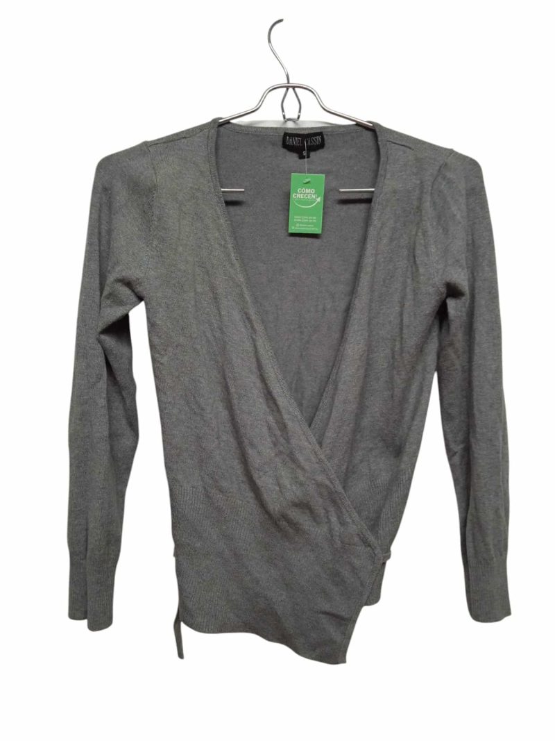 BUZO GRIS CRUZADO PIOLA DANIEL CASSIN T S