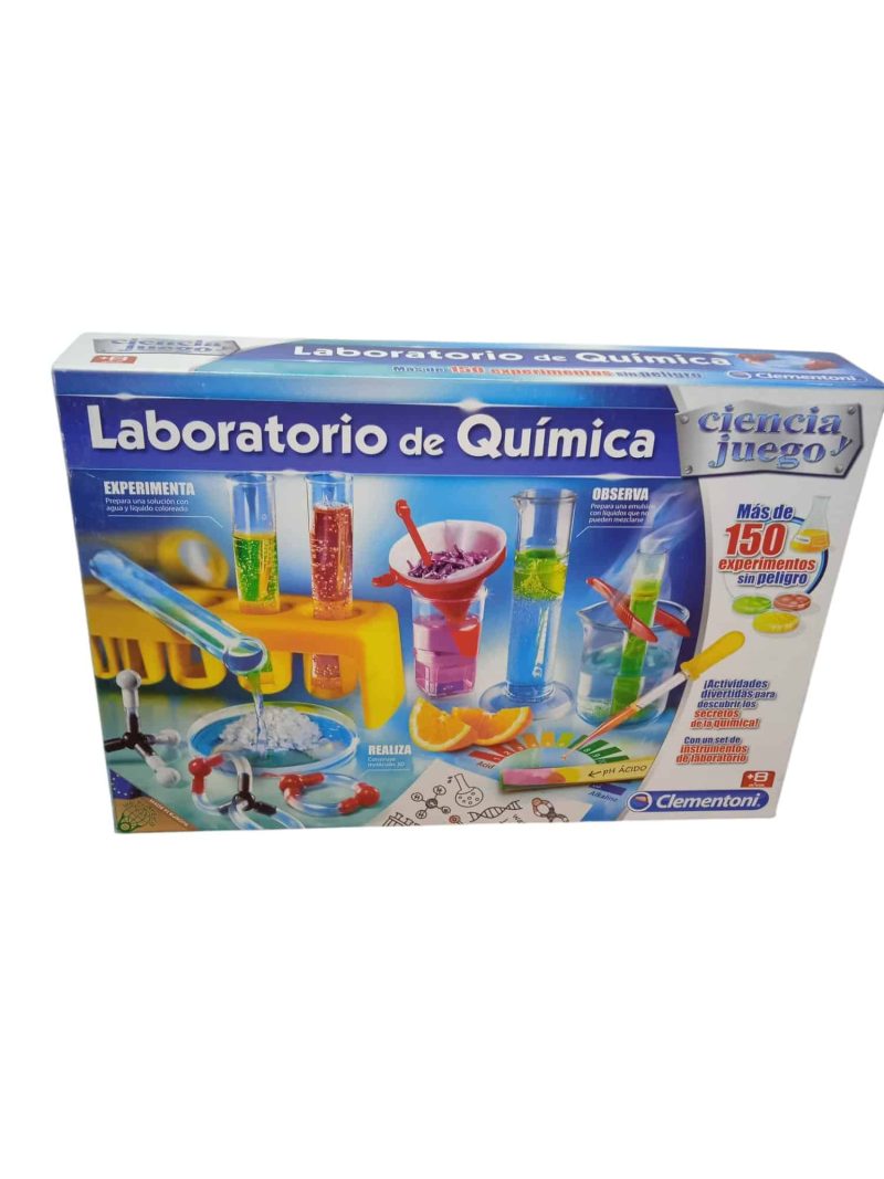 JUEGO LABORATORIO DE QUIMICA CLEMENTONI
