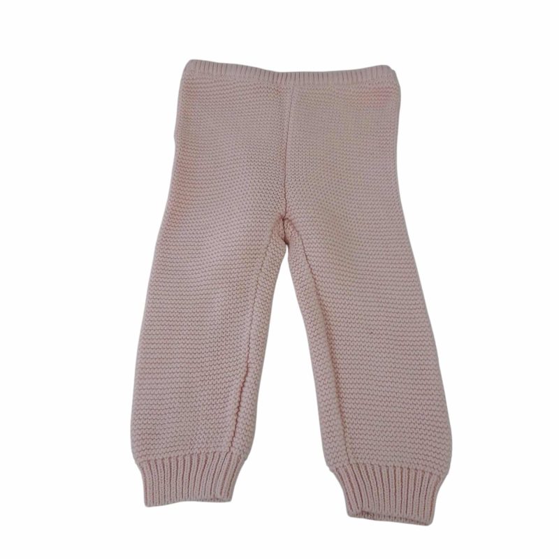 PANTALON DE LANA ROSA GAP T6/12M