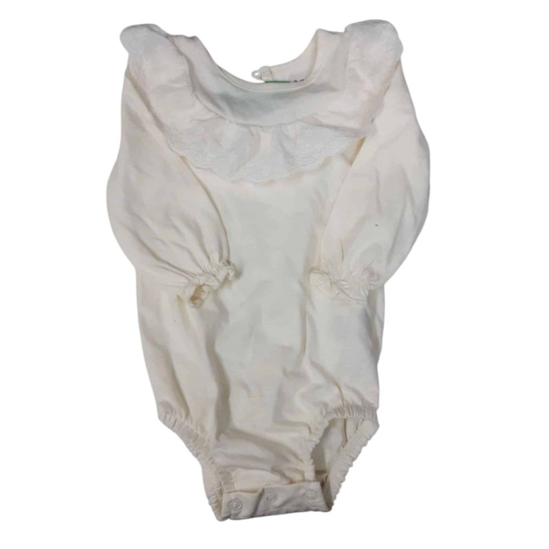 BODY CREMITA CUELLO BORDADO BAS T6/9M