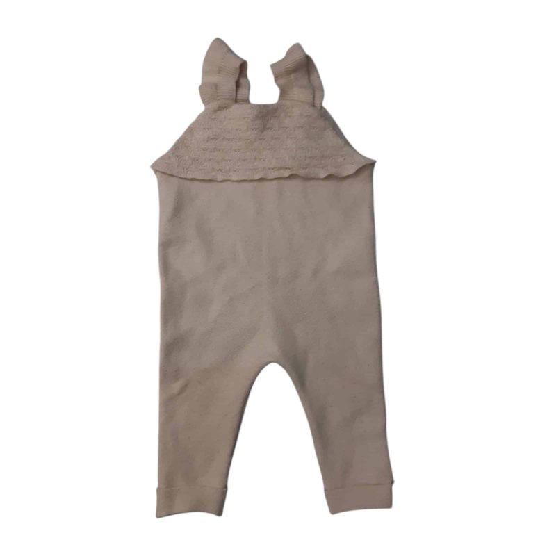 ENTERITO LANA BEIGE PECHO LABRADO BAS T3/6M