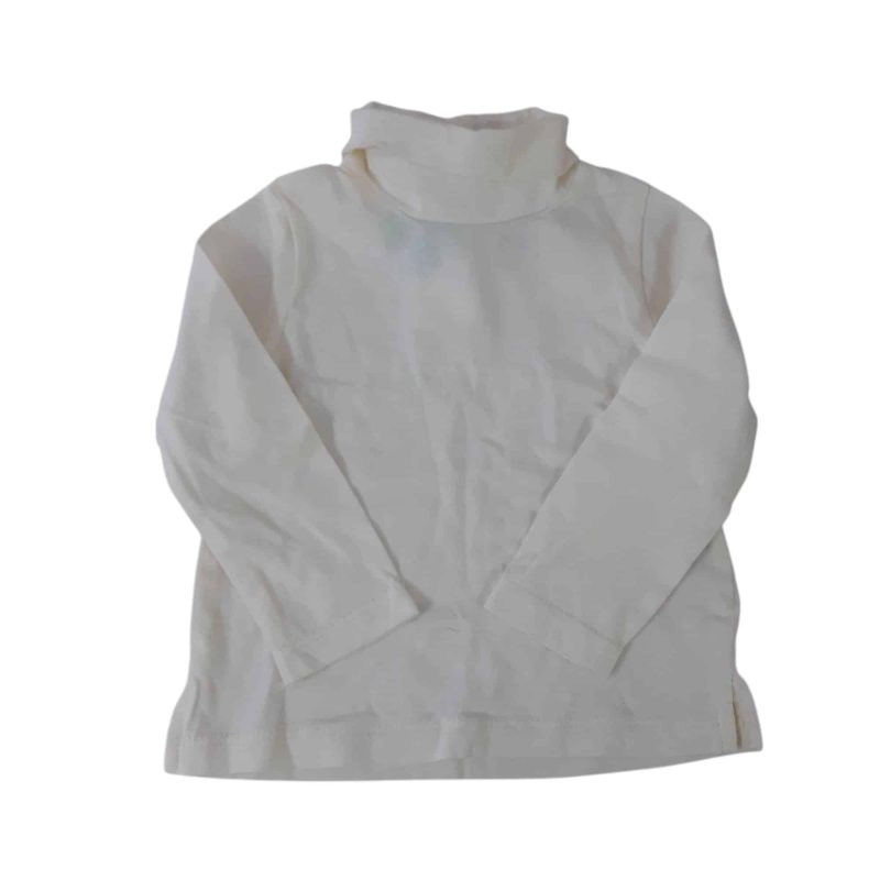 POLERA ALG BCA BAS T6/9M