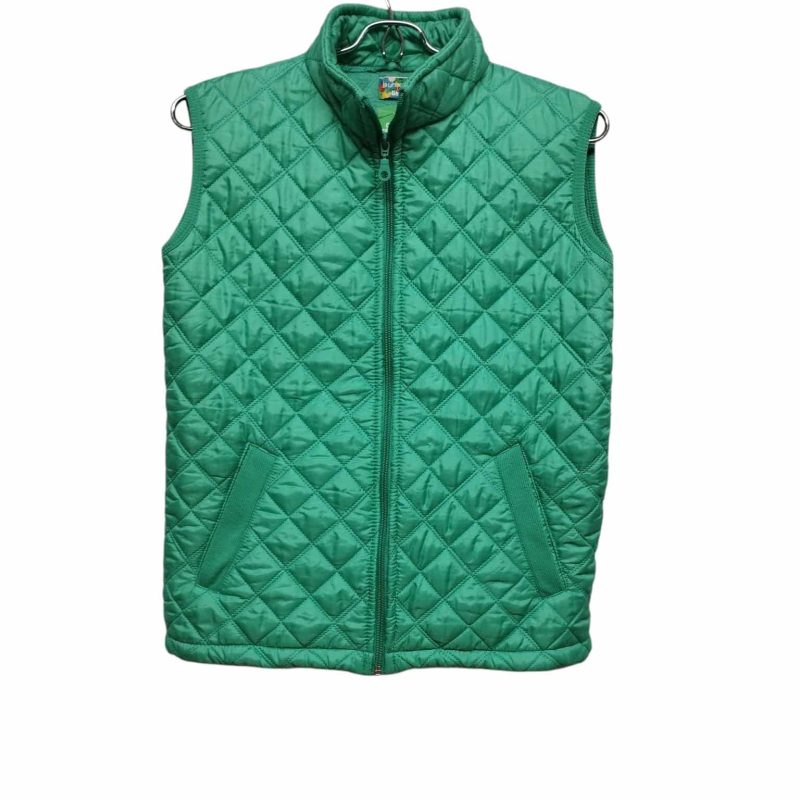 CHALECO CAPITONEADO VERDE AFELPADO BUMERAN T 14