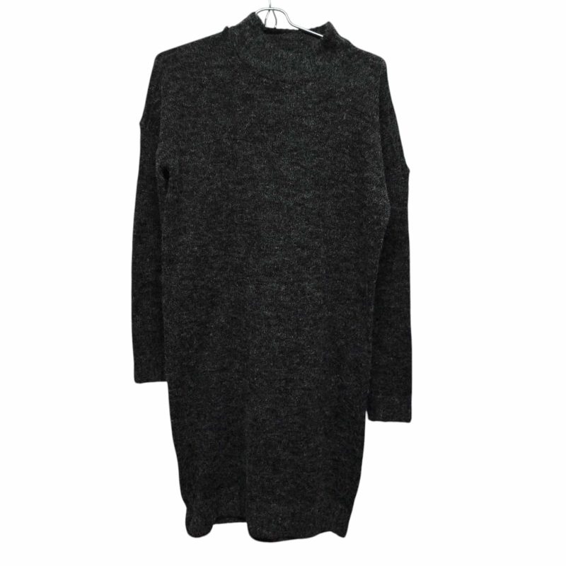 VESTIDO ROMPEVIENTO LANA GRIS JASPEADO VERO MODA T M