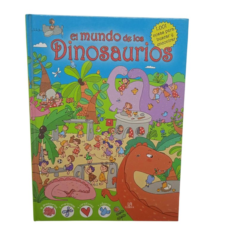 EL MUNDO DE LOS DINOSAURIOS COSAS PARA BUSCAR Y ENCONTRAR