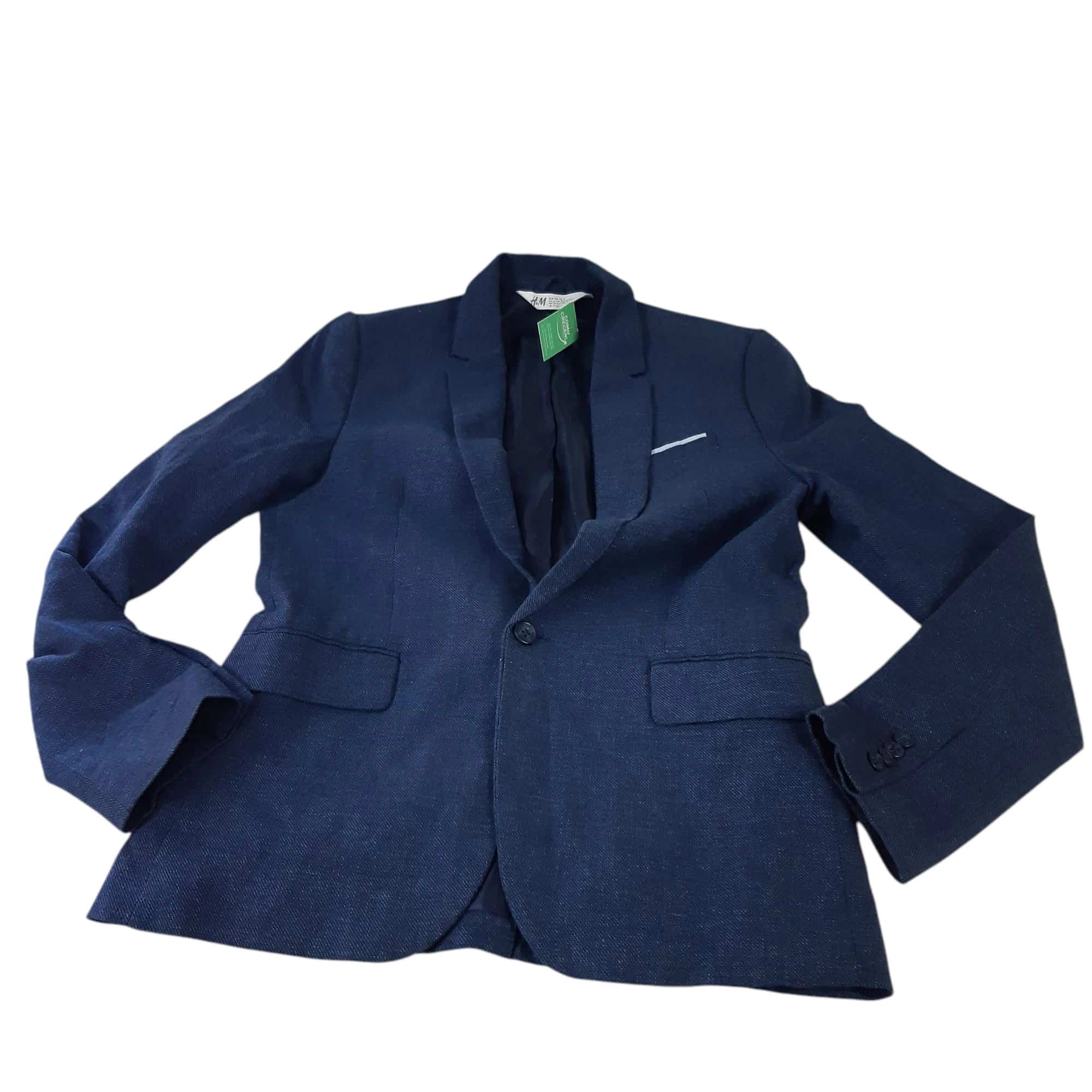 SACO DE VESTIR AZUL H&M T12/13