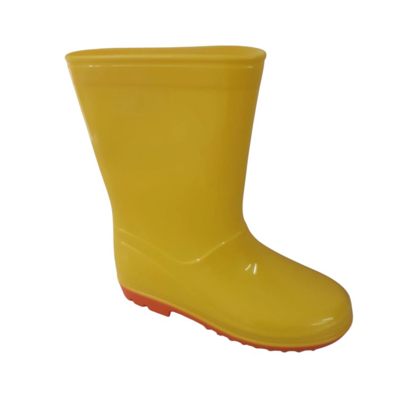 BOTAS DE LLUVIA AMARILLA NARANJA T34 NUEVAS