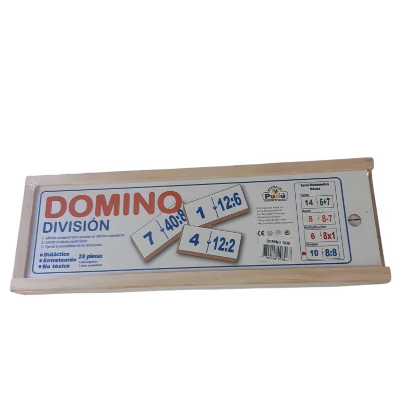 DOMINO DE MADERA DIVISION PUDU