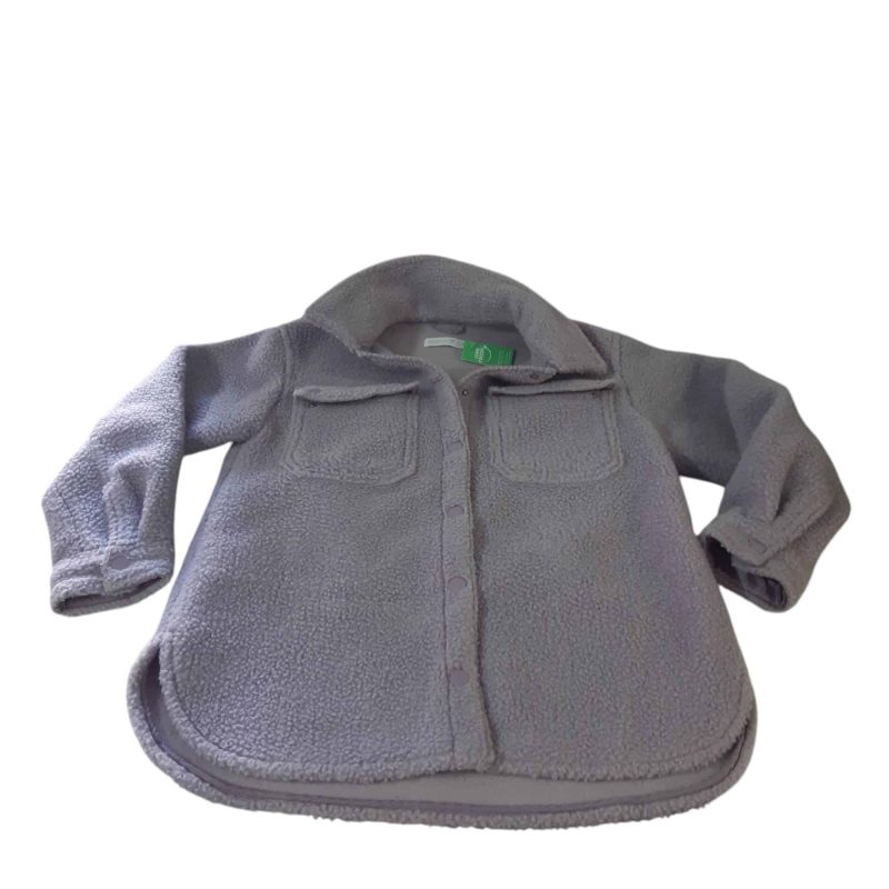 SOBRECAMISA CORDERITO LILA ZARA T10