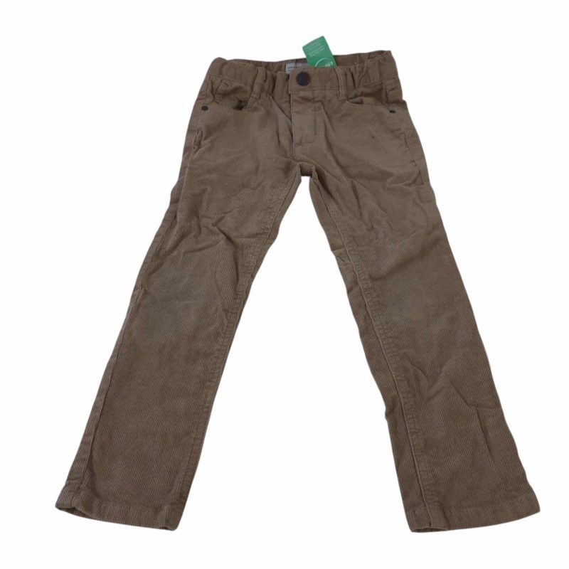 PANTALON PANA MARRON ZARA BOYS T5