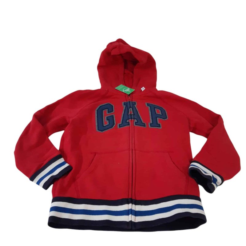 CAMPERA ALG ROJA GAP EN AZUL T6/7