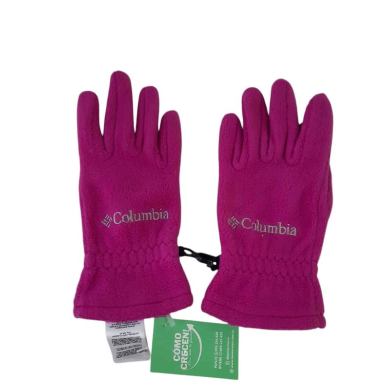 GUANTES POLARES FUCSIA COLUMBIA NIÑA S (4/6AÑOS AP)