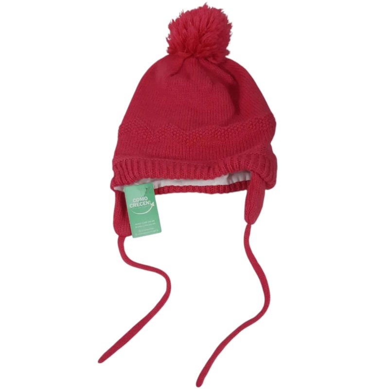 GORRO LANA FUCSIA INT POLAR CUBRE OREJAS