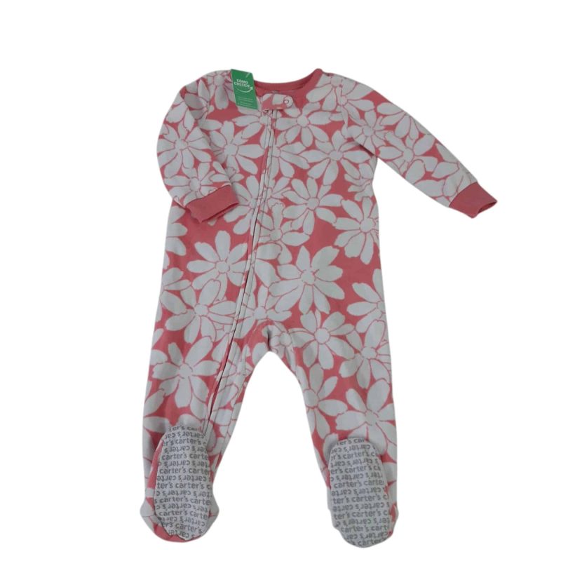 PIJAMA POLAR ROSA FLORES BCAS CARTERS T12M FR GT