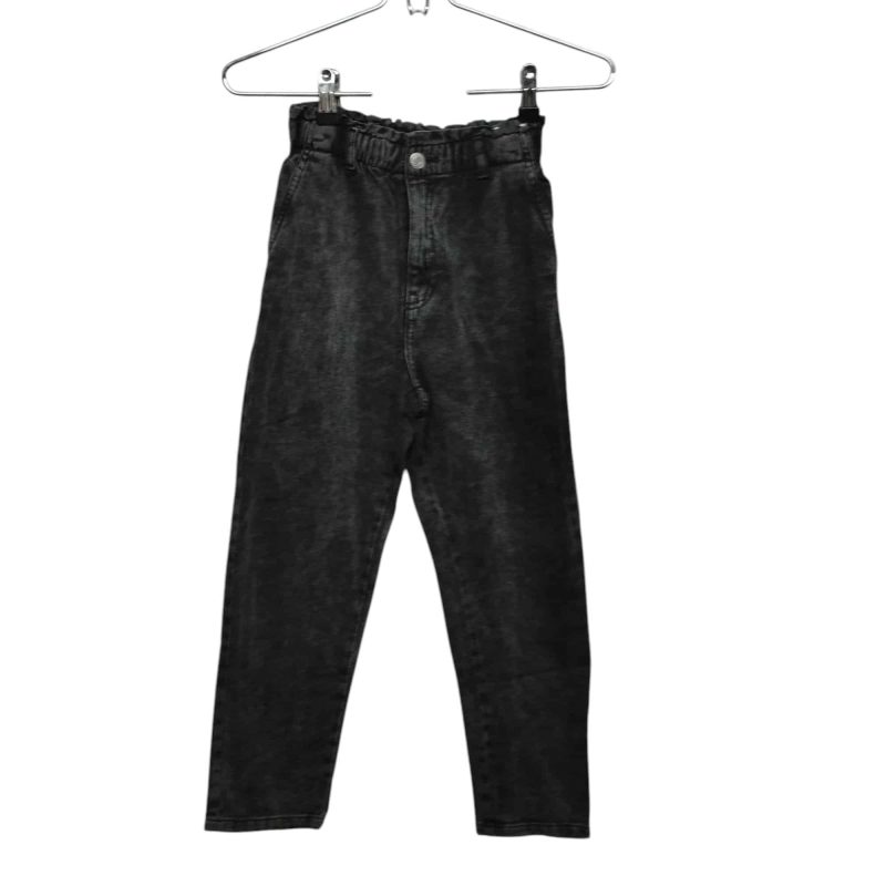 JEAN ALTO NEGRO ELASTICO H&M T9/10