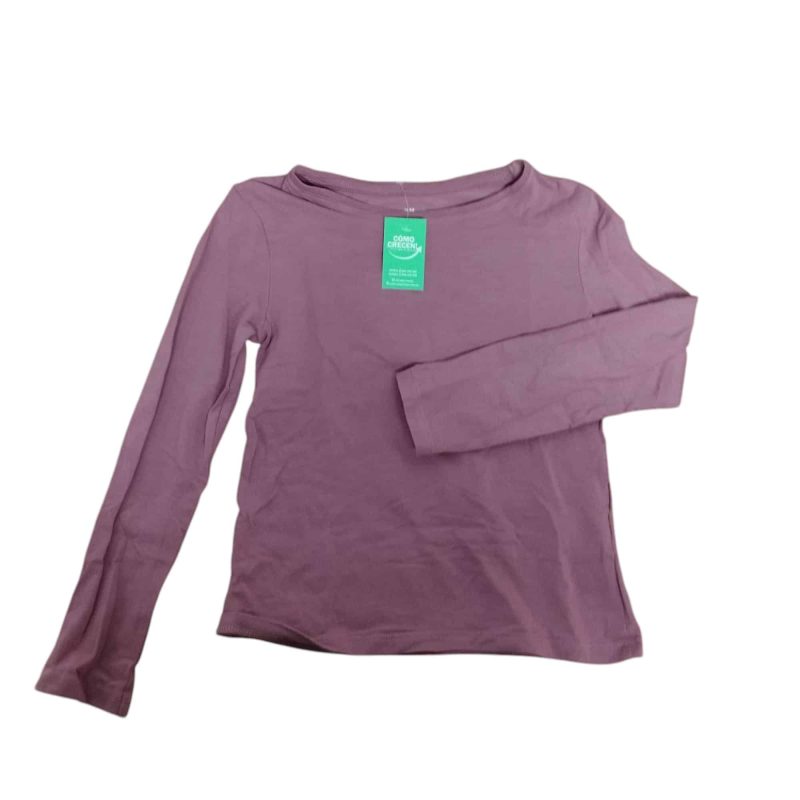 REMERA ROSADA OSCURO LISA H&M T6/8