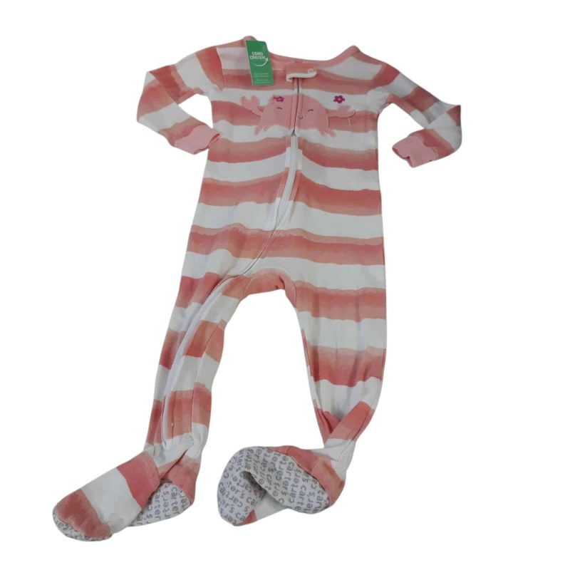PIJAMA ALG RAYAS ROSA BCO CANGREJO FLORES CARTERS T18M GT