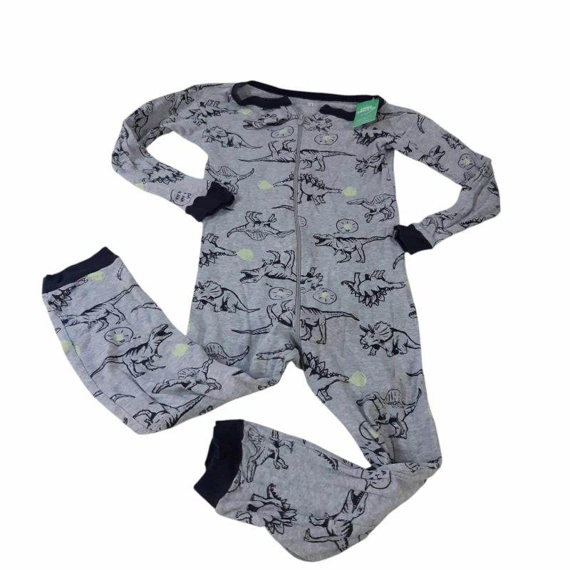 PIYAMA GRIS DINOS NEGROS CARTERS T5 GT