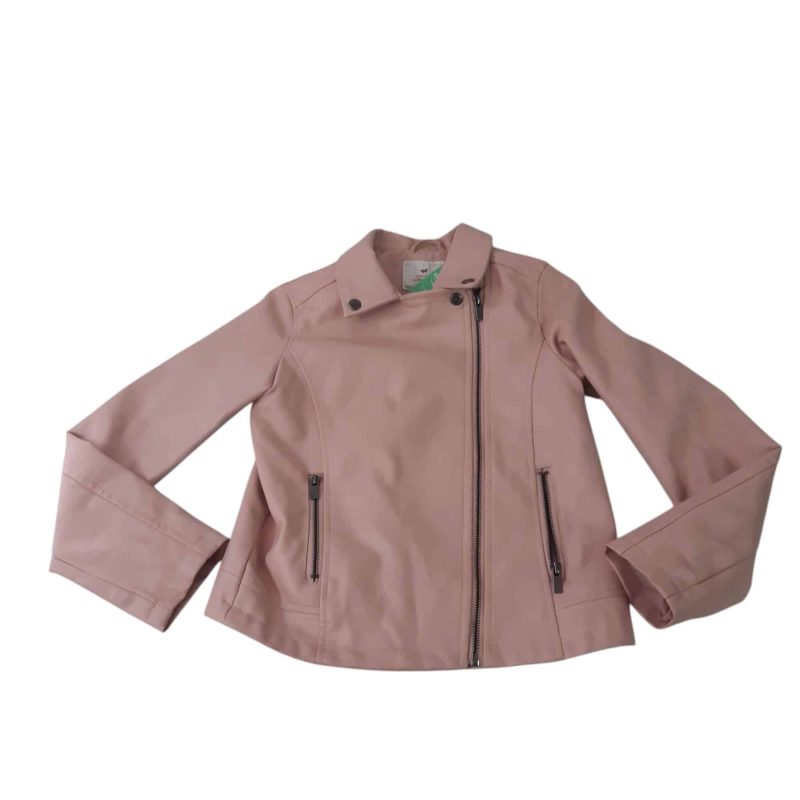 CHAQUETA CUERINA ROSADA FUZARKA T13/14