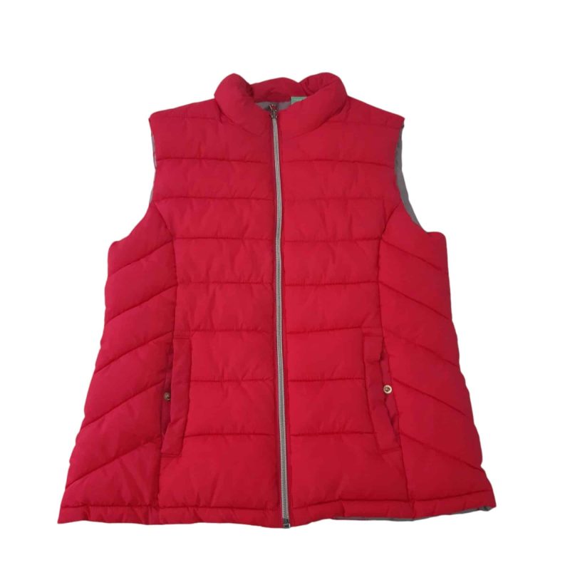 CHALECO FUXIA GRIS ZARA T11/12