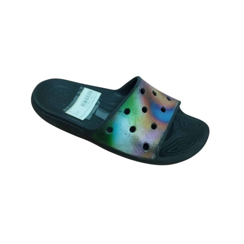 OJOTAS NEGRO MULTICOLOR CROCS 4-6 -T 32 APROX RASP GT