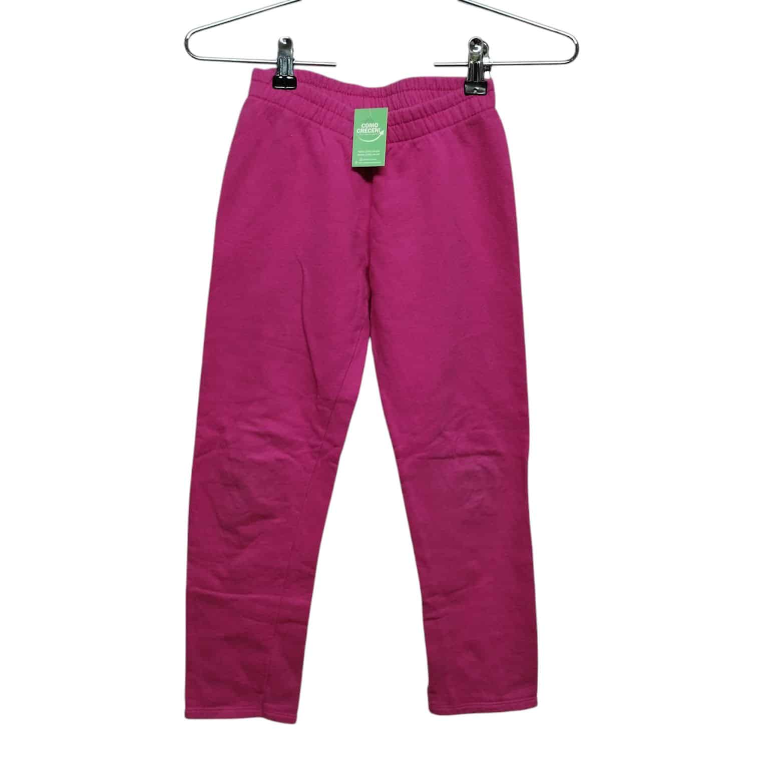 PANTALON CON FELPA FUXIA T8 AP ET CORTADA