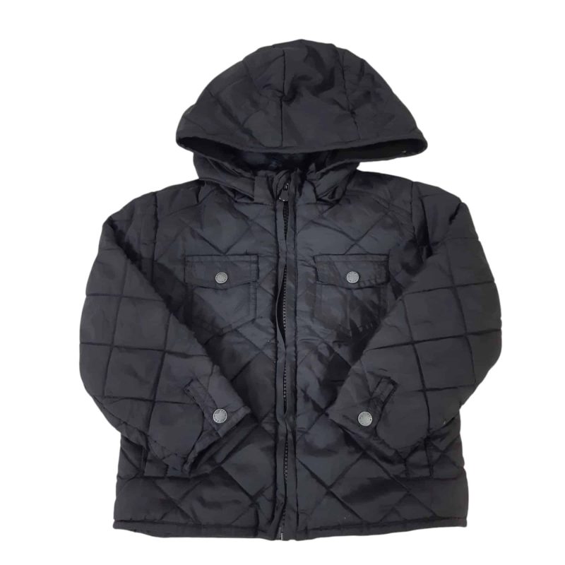 CAMPERA NEGRA CAPUCHA POIM T02