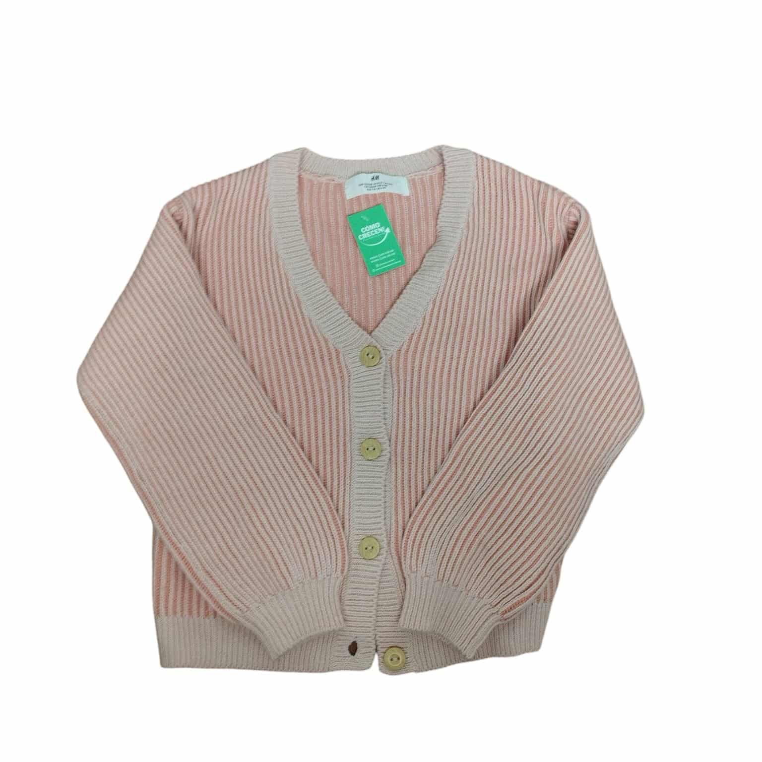 SACO LANA RAY ROSADO H&M T7/8