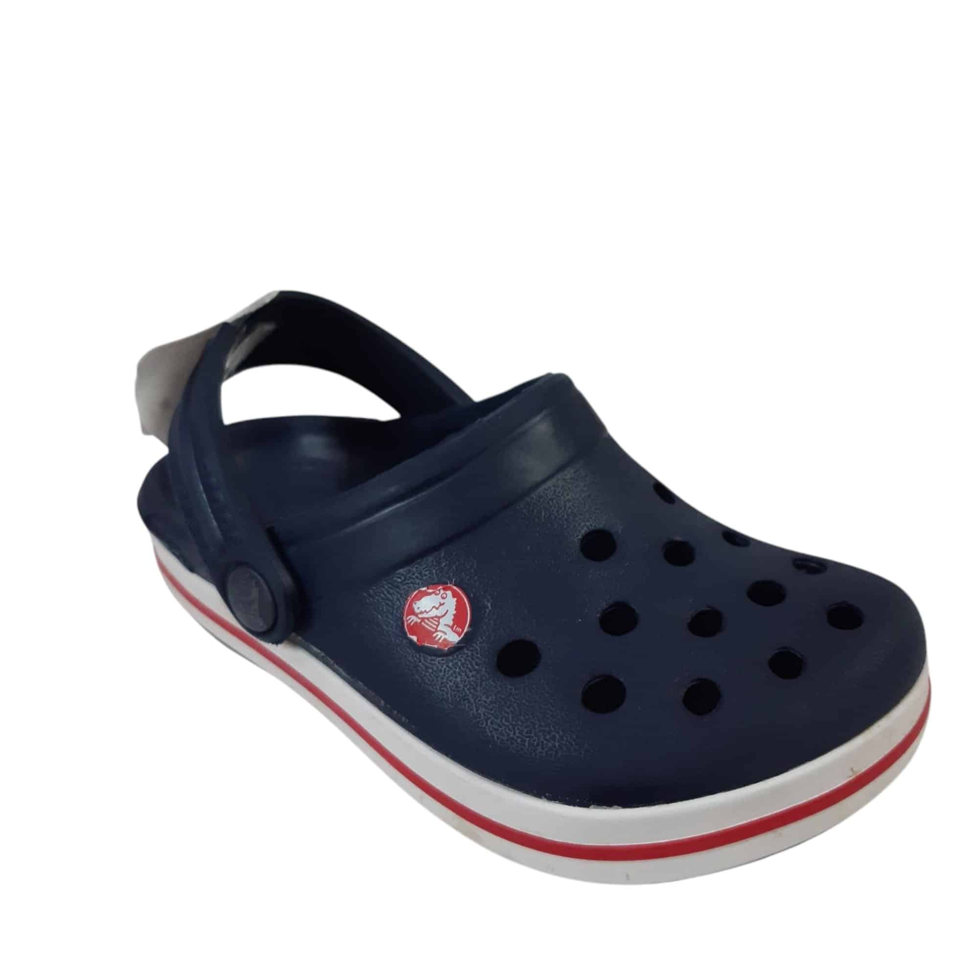 CROCS AZULES BORDE BCO ROJO C6/7 (22/23)