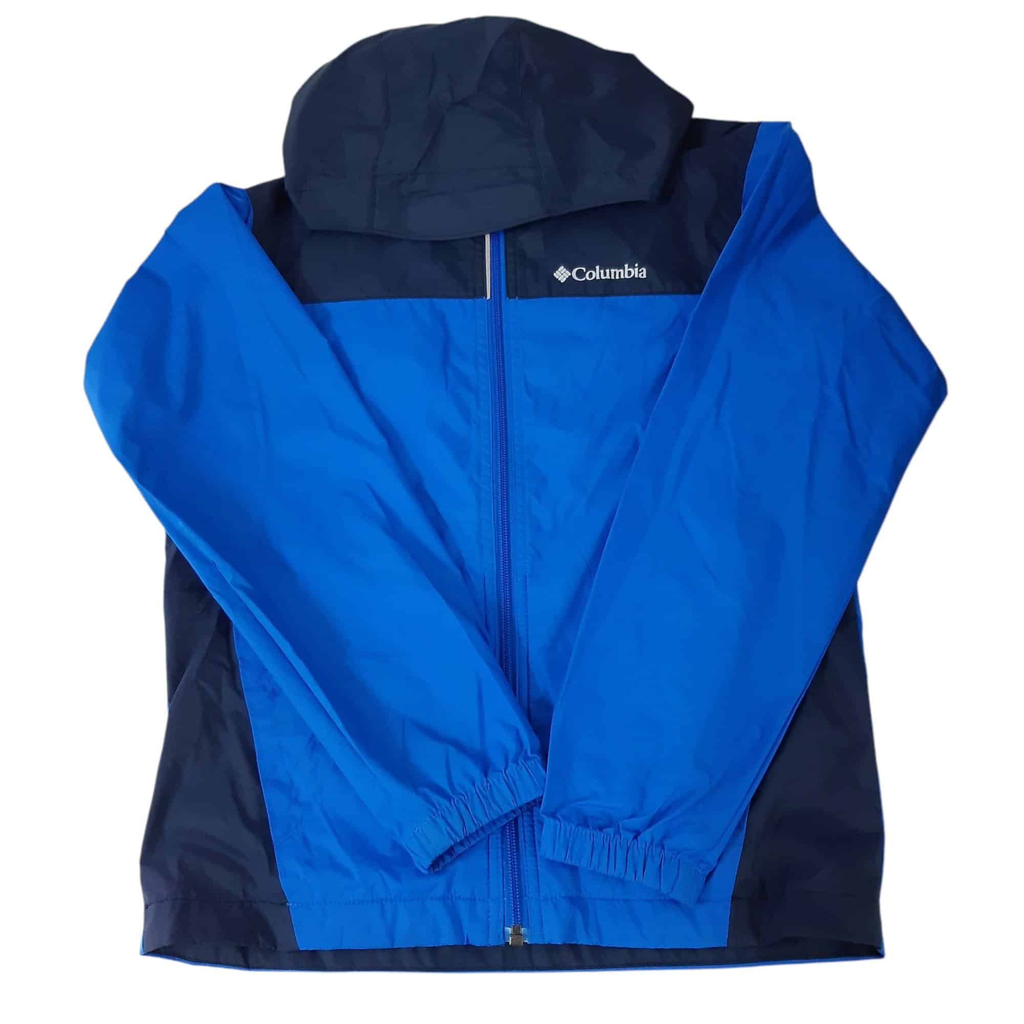 CAMPERA IMPERMEABLE NYLON AZUL COLUMBIA T10/12