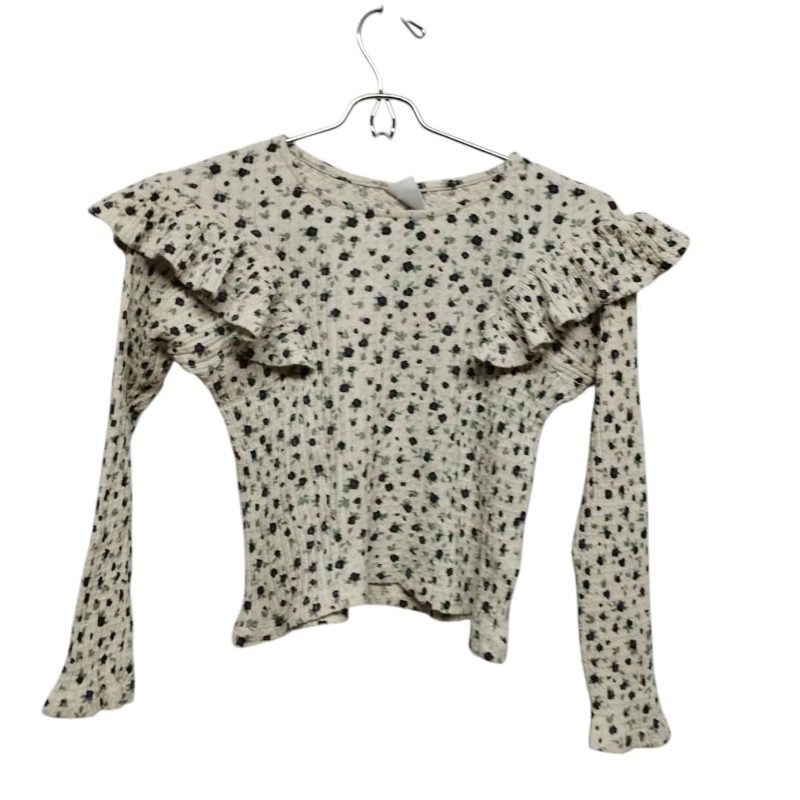 REMERA ALG RAYADO FLORCITAS VOLADOS ZARA T 9-10