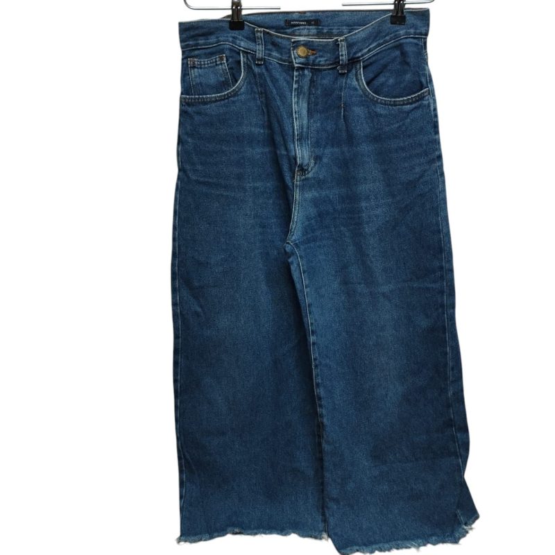 JEAN WIDE LEG AZUL MARFINNO T 42