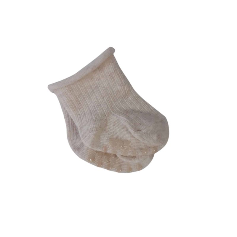 MEDIAS BEIGE CON ANTIDESLIZANTE BAS BEBE