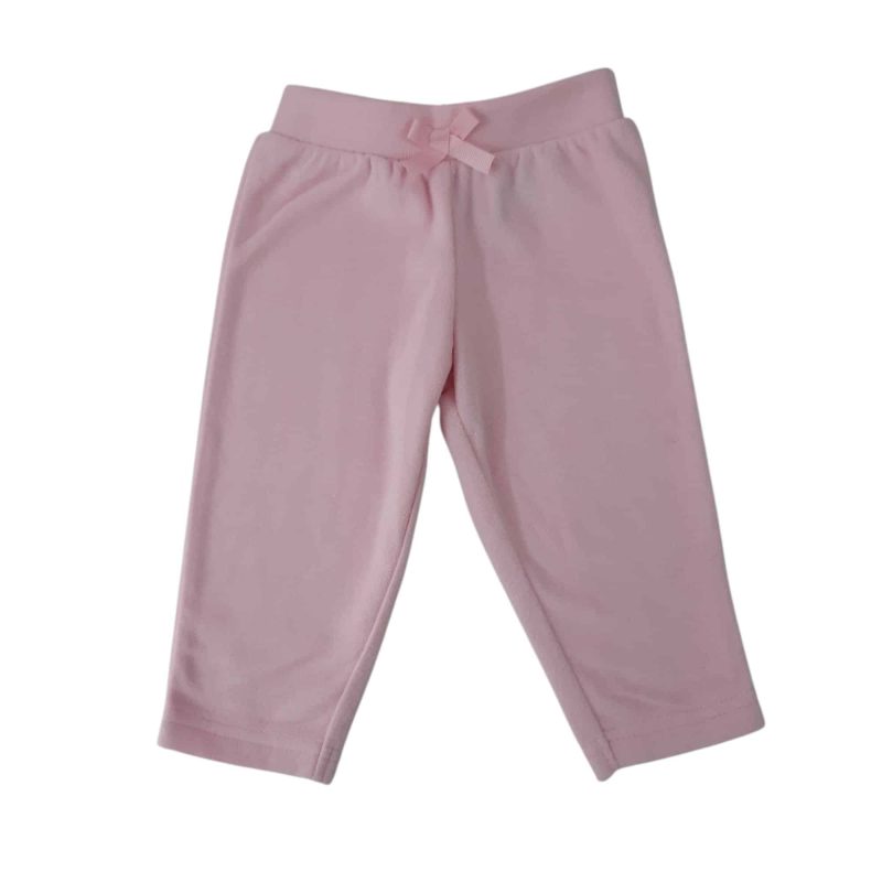 PANTALON POLAR ROSADO BEBE CARTERS T3/6M