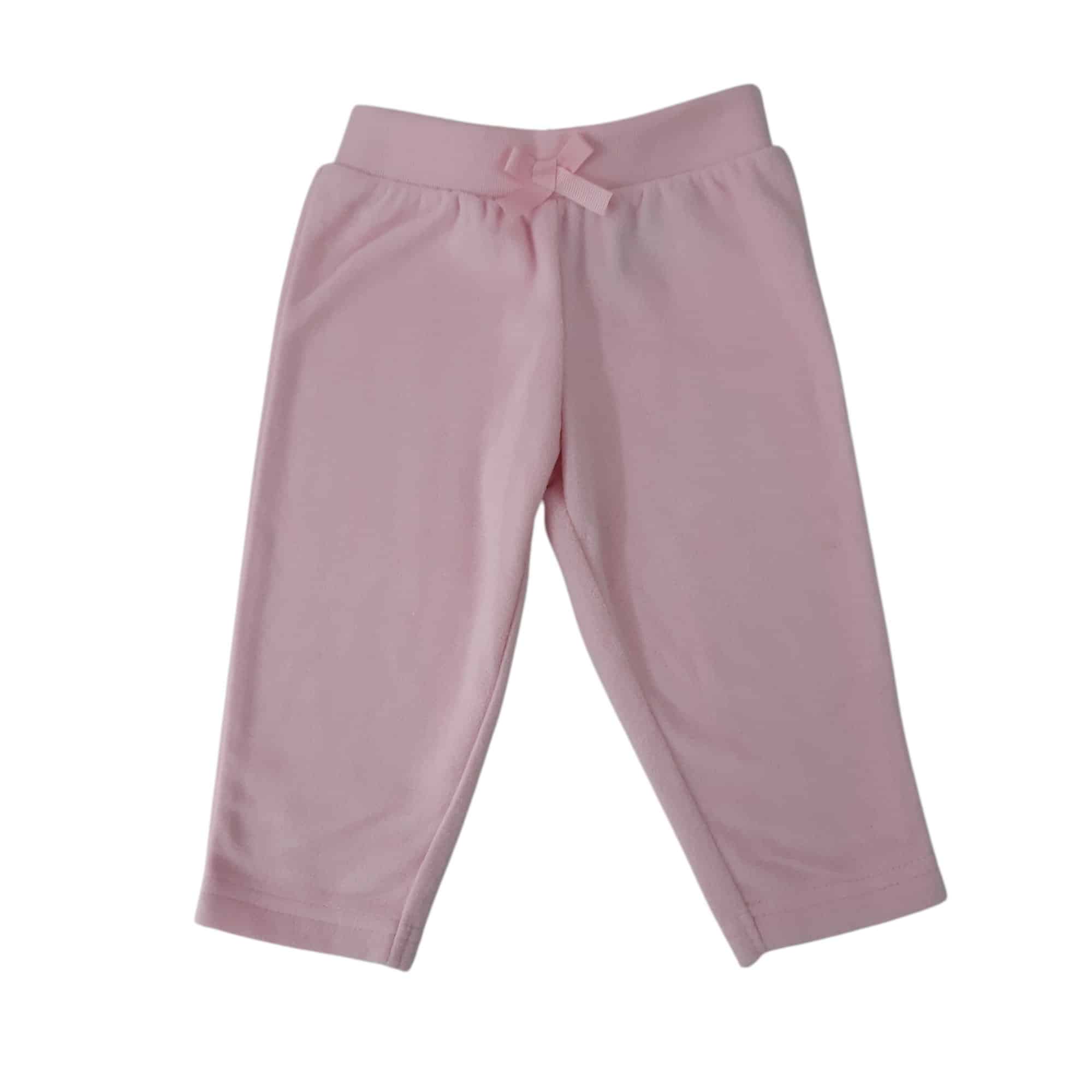 PANTALON POLAR ROSADO BEBE CARTERS T3/6M