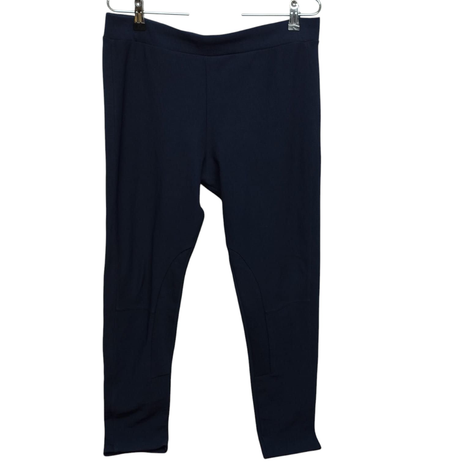 PANTALON AZUL RAYADO ZARA T L