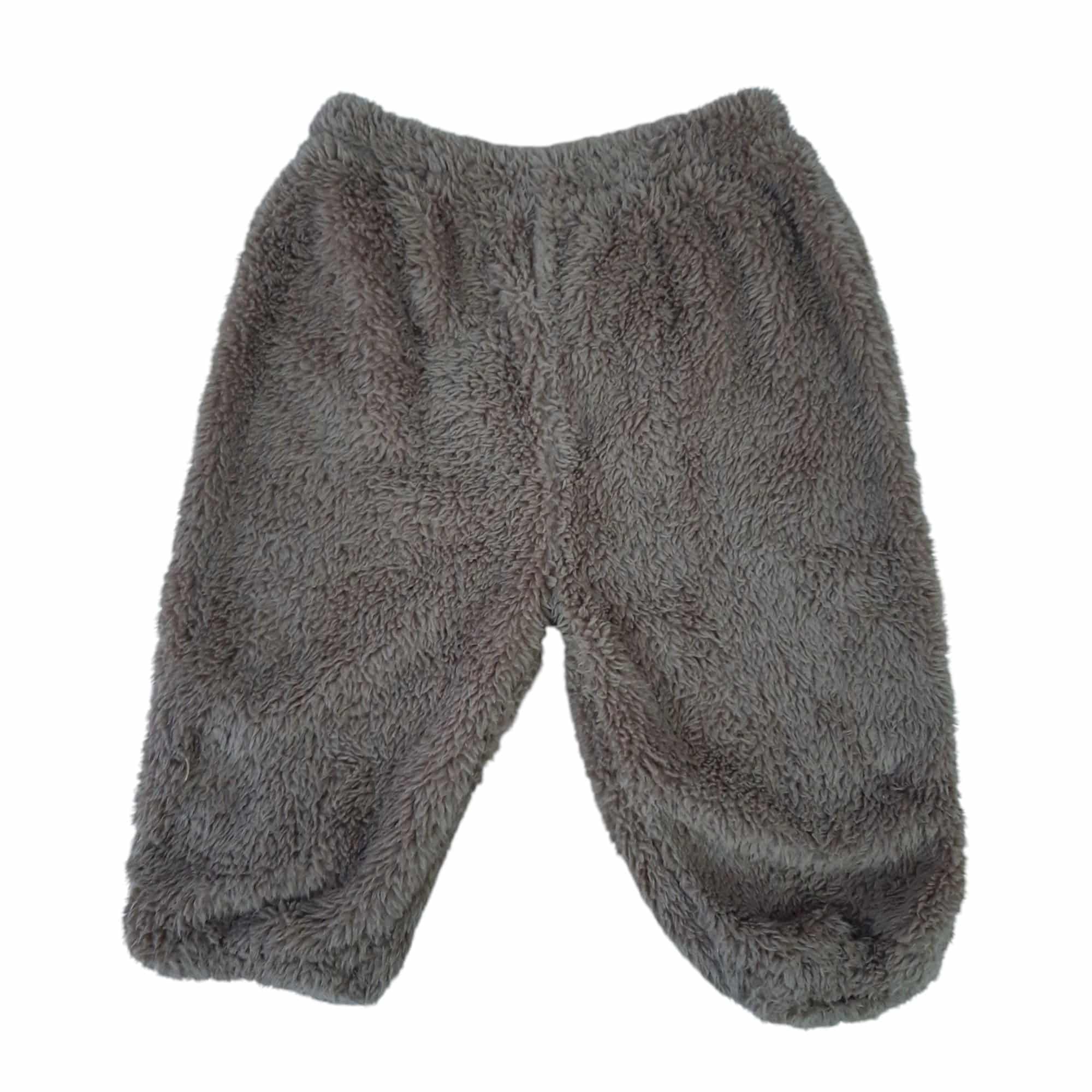 PANTALON PELUDITO MARRON SHEIN T3/6M