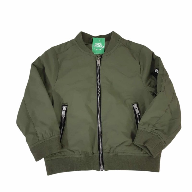 CAMPERA VERDE TIPO ALFA H&M T2/3 FR