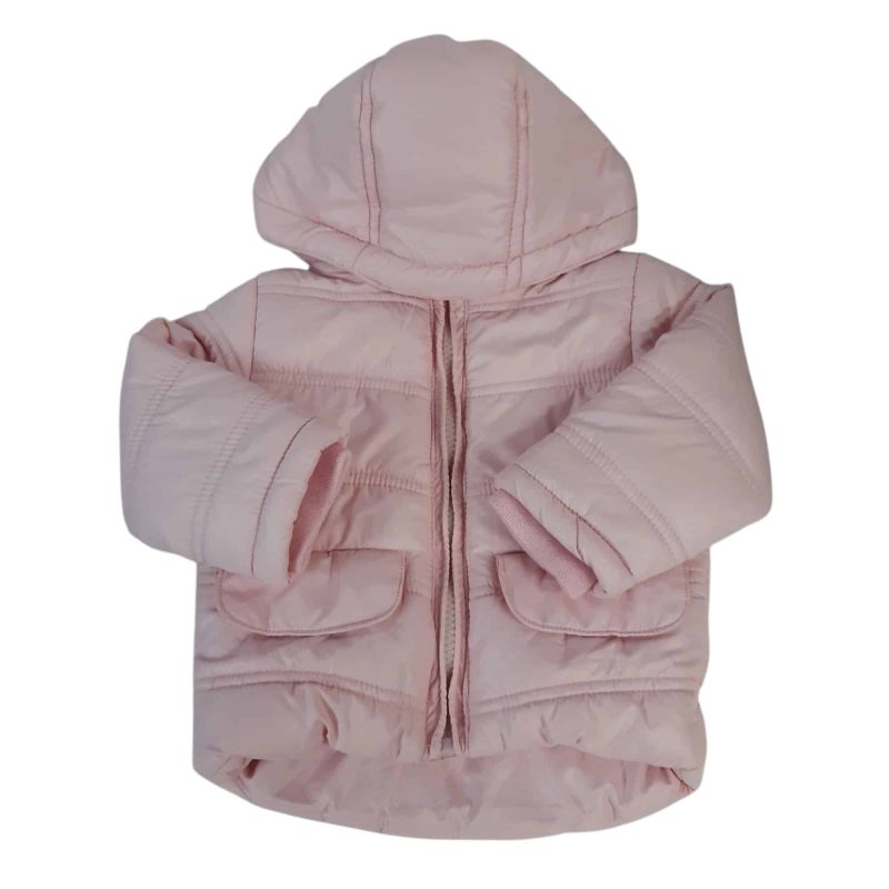 CAMPERA ROSADA FORRADA POLAR BAS T6M