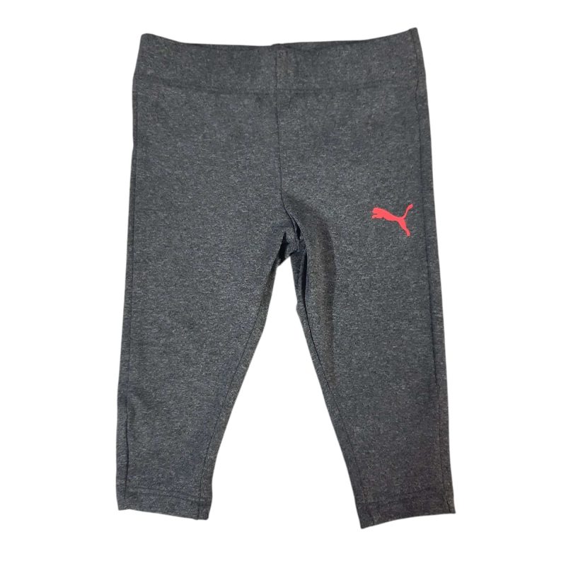 CALZA GRIS PUMA ROSADO T12M