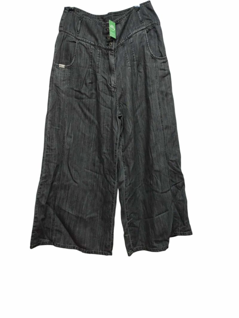 JEAN WIDE LEG GRIS BY FLORENCIA T 2