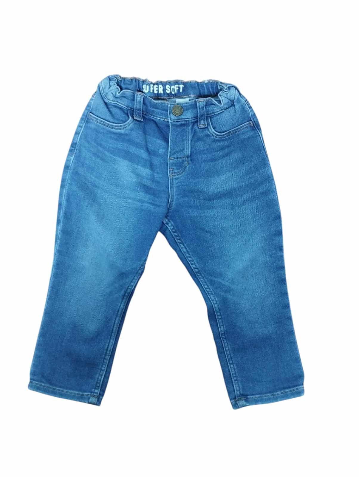 JEAN LOCALIZADO AZUL ELASTIZADO H&M T 1 y1/2-2