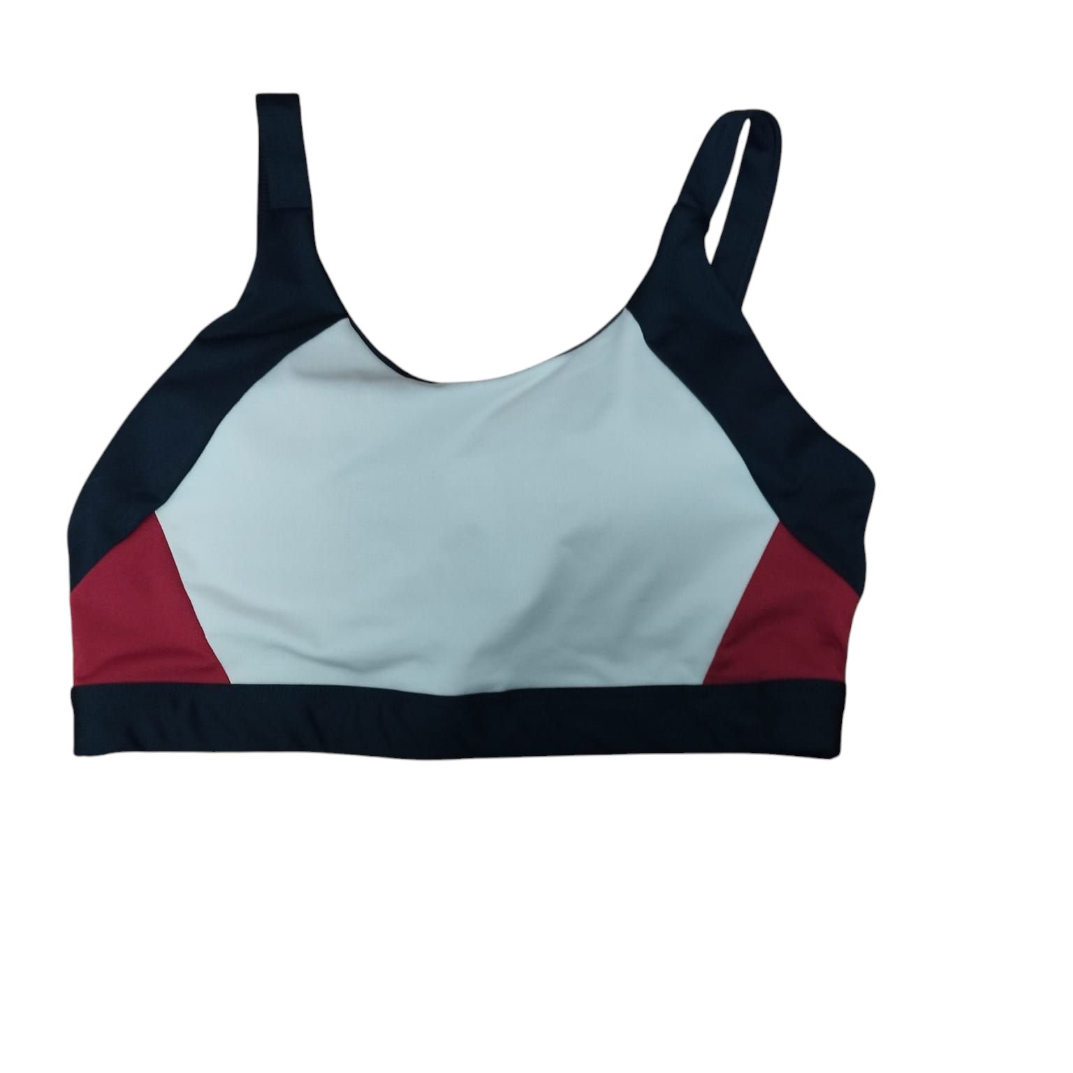 TOPDEPORTIVO LYCRA NEGRO BEIGE ROJO GRAPHENE T XL