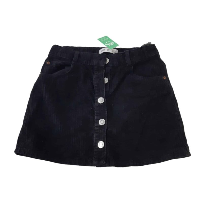 POLLERA PANA NEGRA ZARA T9