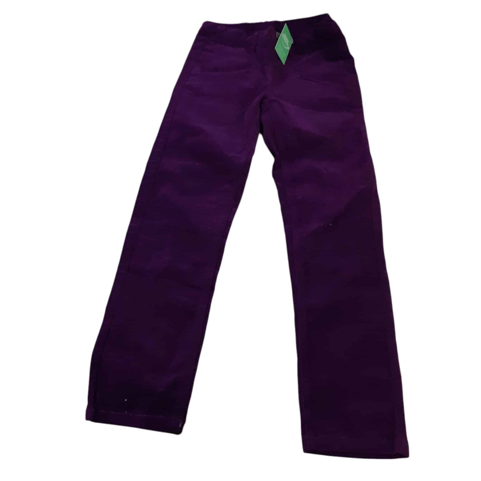 PANTALON PANA LISA VIOLETA BAS T4