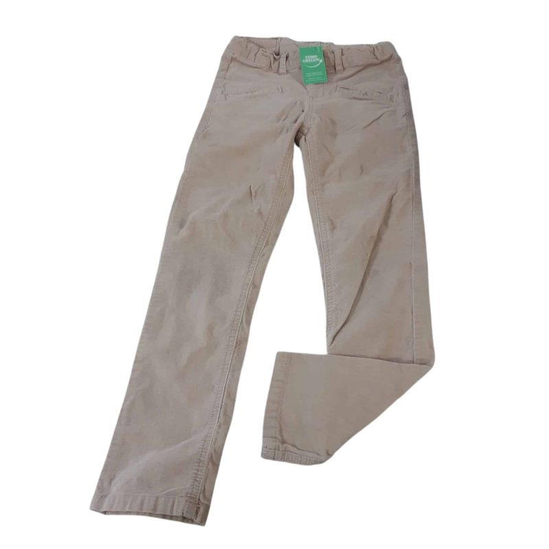 PANTALON PANA BEIGE BAS T6