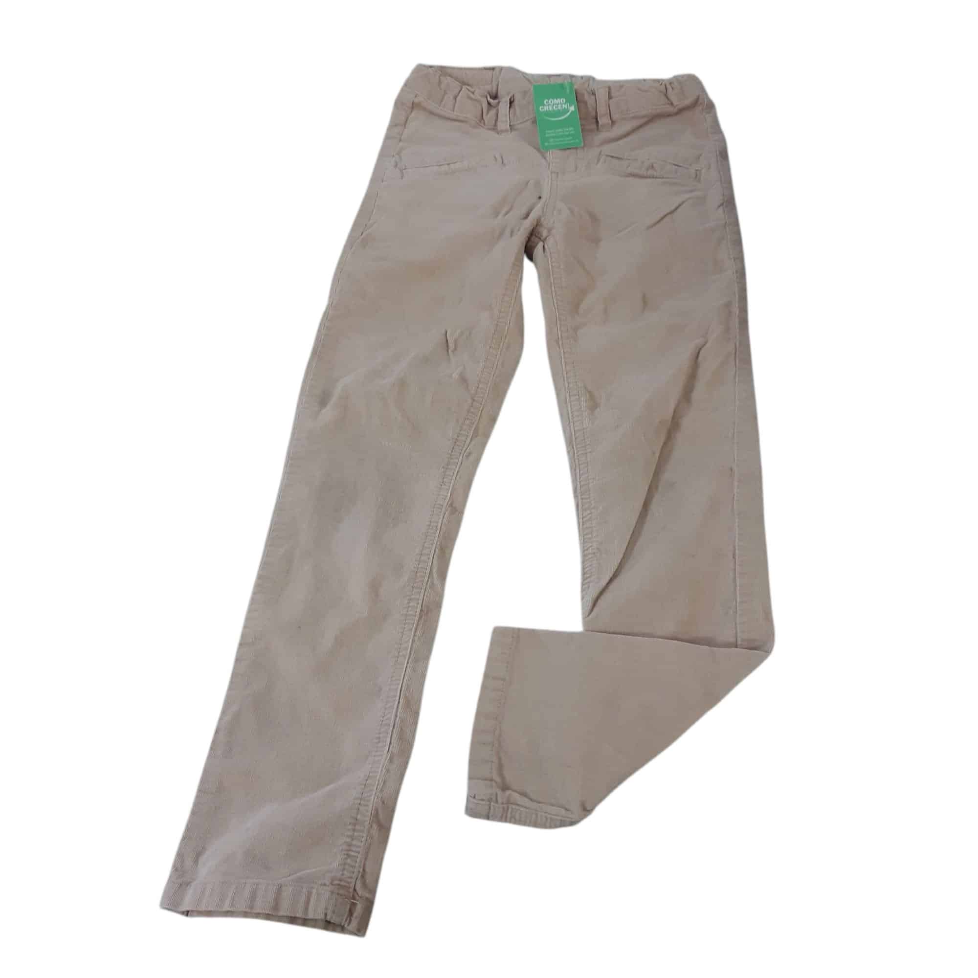 PANTALON PANA BEIGE BAS T6