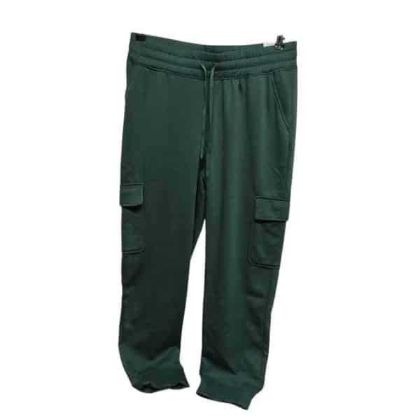 PANTALON DEP VERDE CON FELPA CARGO COD 77325 TXL