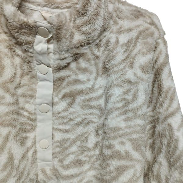 BUZO CHENIL PELUDITO CON BROCHES COD 77288 T XXL - Imagen 2